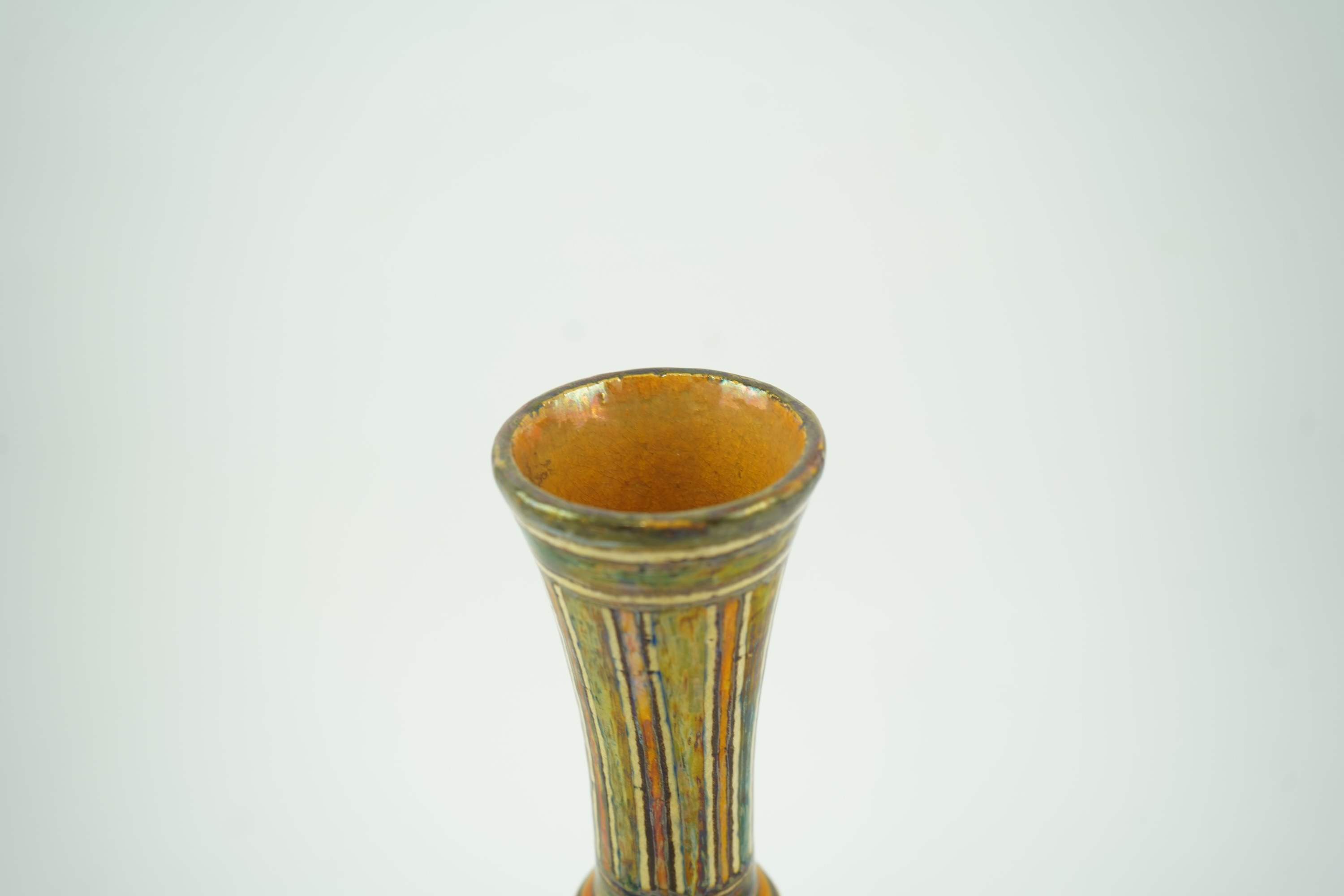 Maw & Co., Jackfield, Salop: A lustre ware art pottery vase